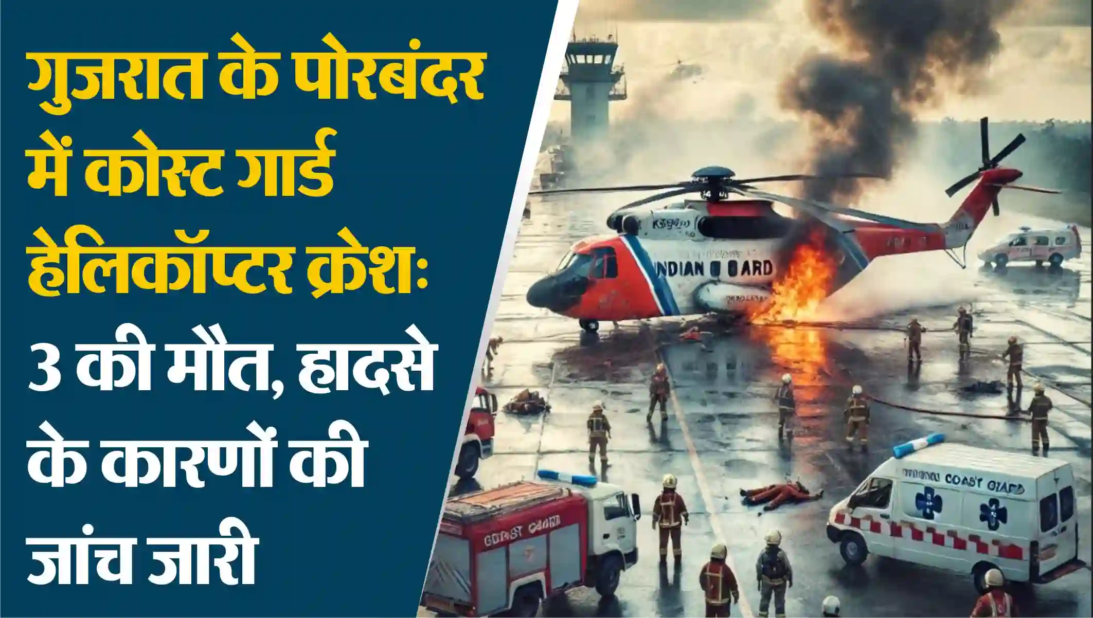 Porbandar Helicopter Crash