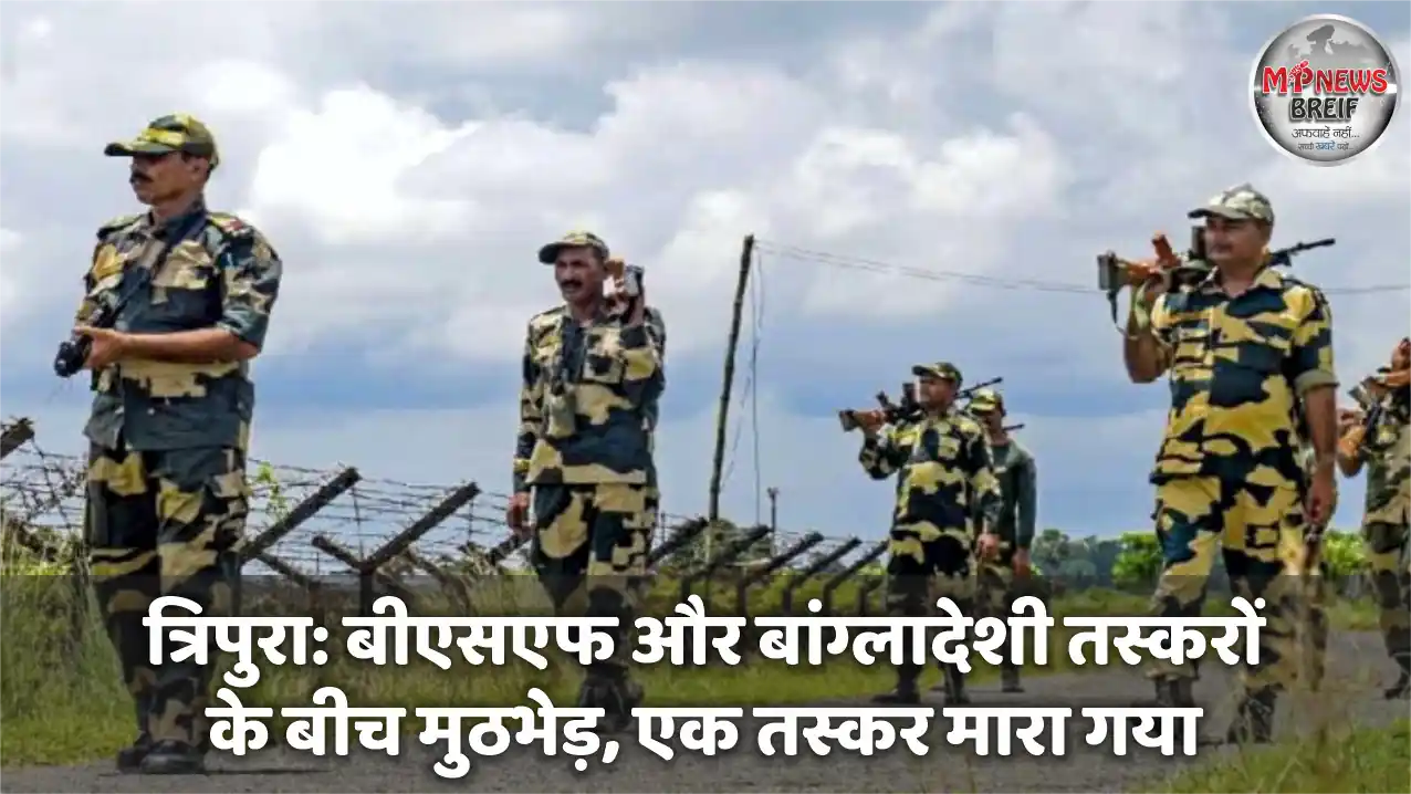 Tirpura BSF vs Bangladeshi smugglers