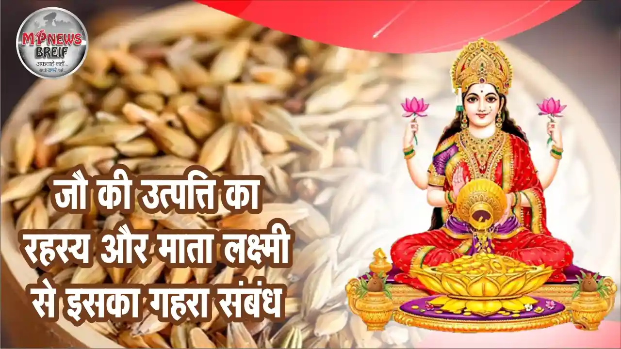 Barley as a symbol of wealth and prosperity