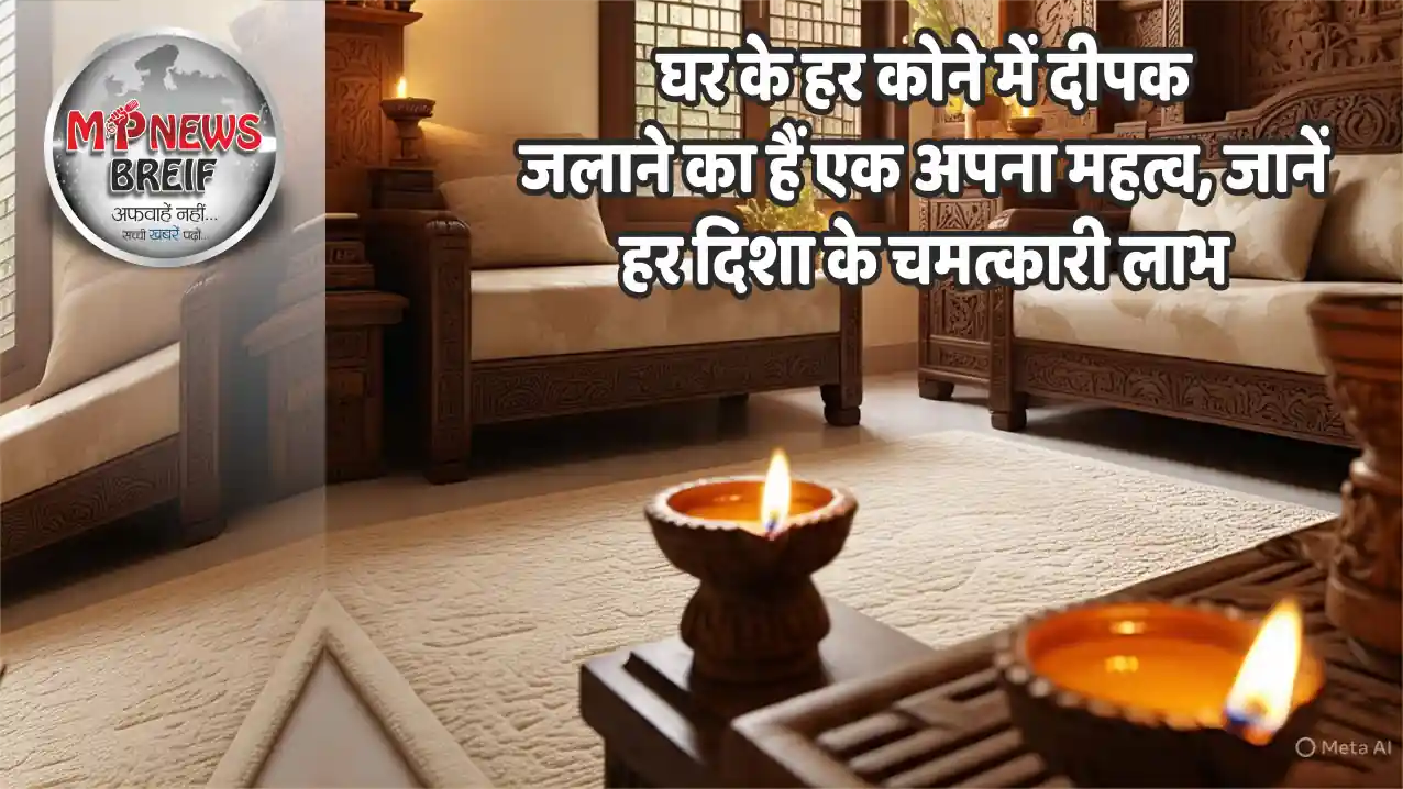 Vastu Benefits of Diya Lighting