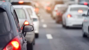 Lane discipline on Indian highways