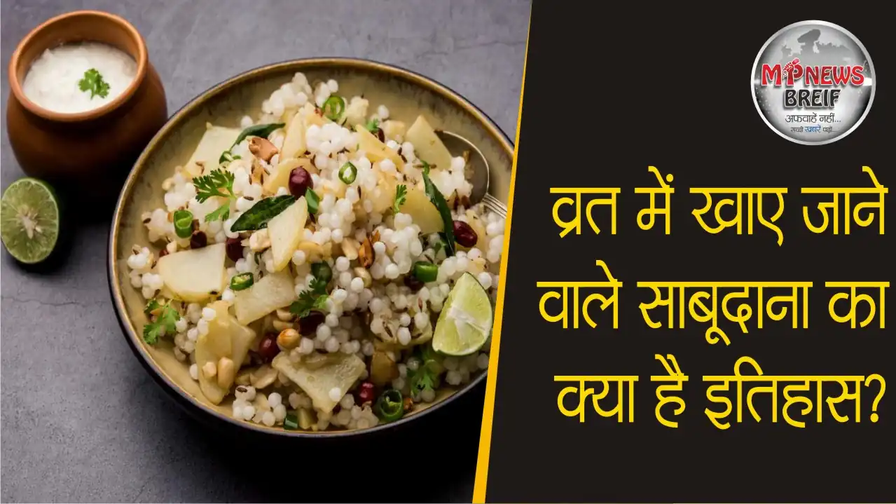What is the history of sabudana eaten during fasts?