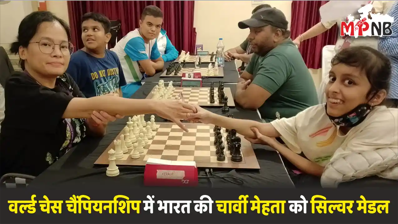 Charvi Mehta wins silver at World Chess Championship
