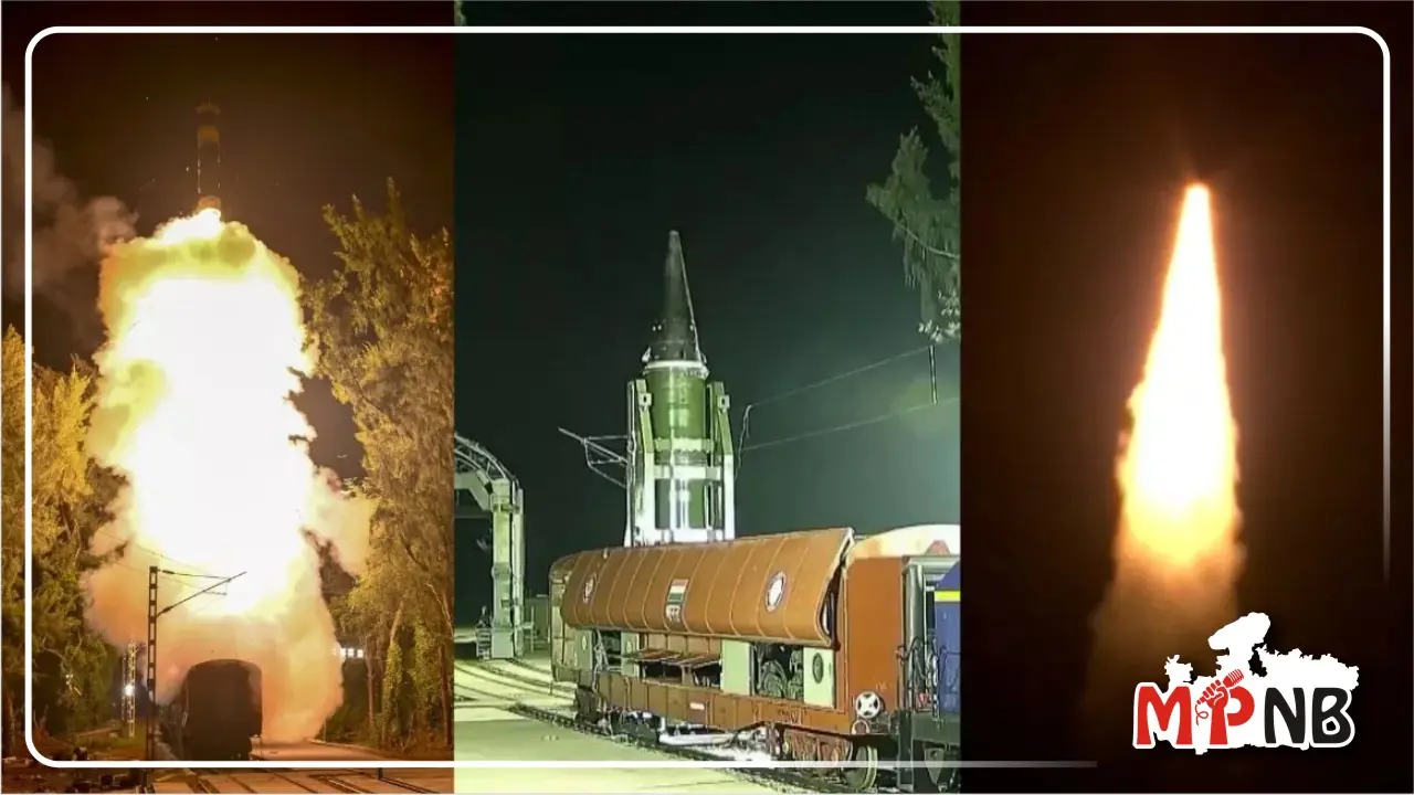 Successful Test of Rail-Based Agni-Prime Missile