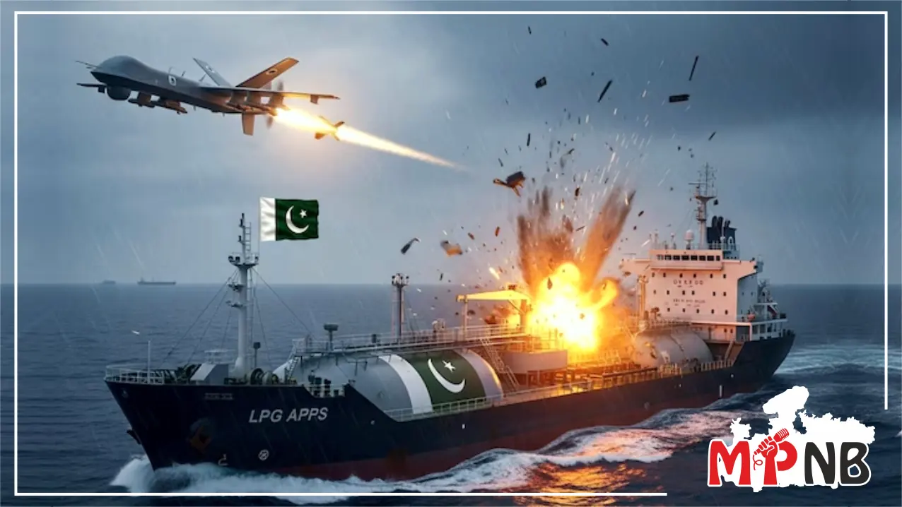 Israeli attack on Pakistani ship