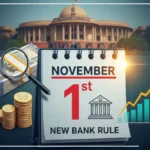 new bank rules in india from 01 November