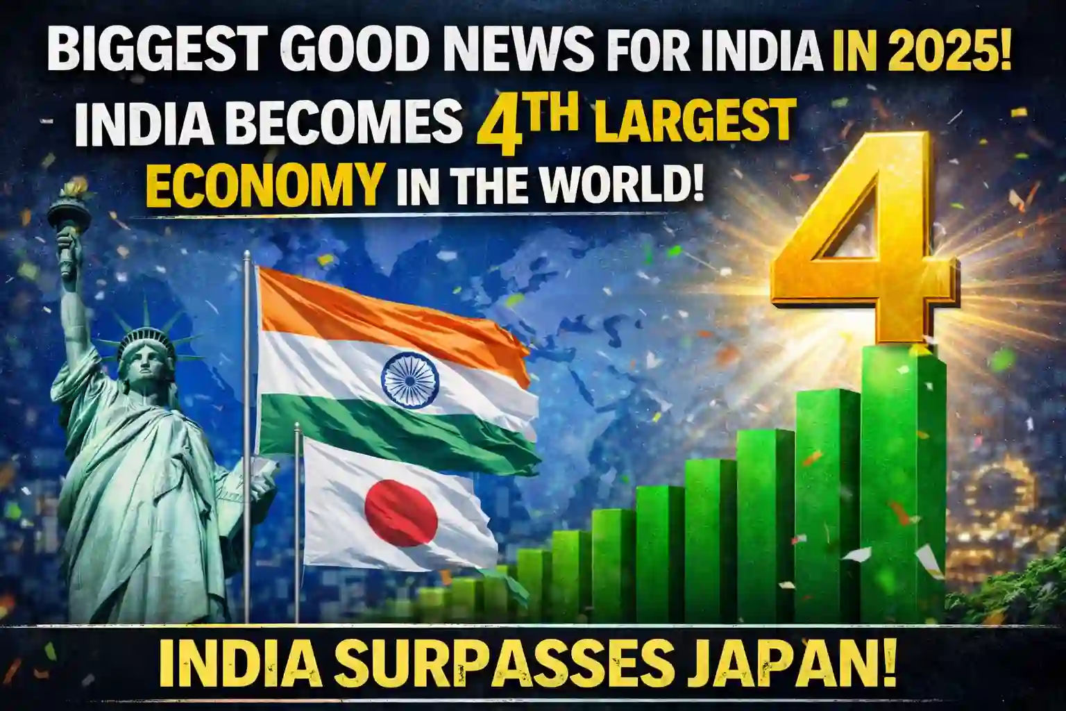 India overtakes Japan economic growth