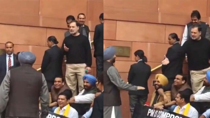 संसद में हंगामा राहुल गांधी ने नरवणे की किताब दिखाकर बढ़ाई सियासी गर्मी