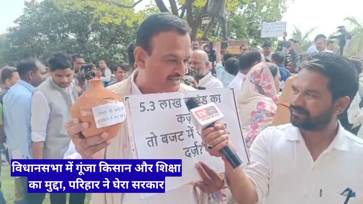 विधानसभा में गूंजा किसान और शिक्षा का मुद्दा, परिहार ने घेरा सरकार