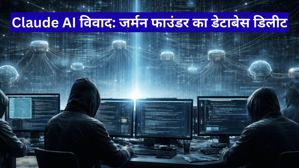 Claude AI विवाद: जर्मन फाउंडर का डेटाबेस डिलीट, भारतीय मूल उद्यमी ने बताया बड़ी गलती