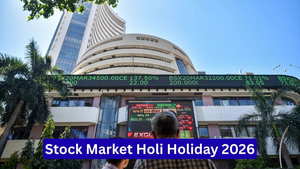 Stock Market Holi Holiday 2026, 3 या 4 मार्च, कब बंद रहेंगे NSE-BSE?