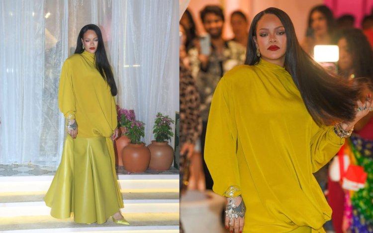 रिहाना मुंबई लुक: देसी ज्वेलरी में छाईं, फैंस बोले ये अंदाज दिल जीत गया