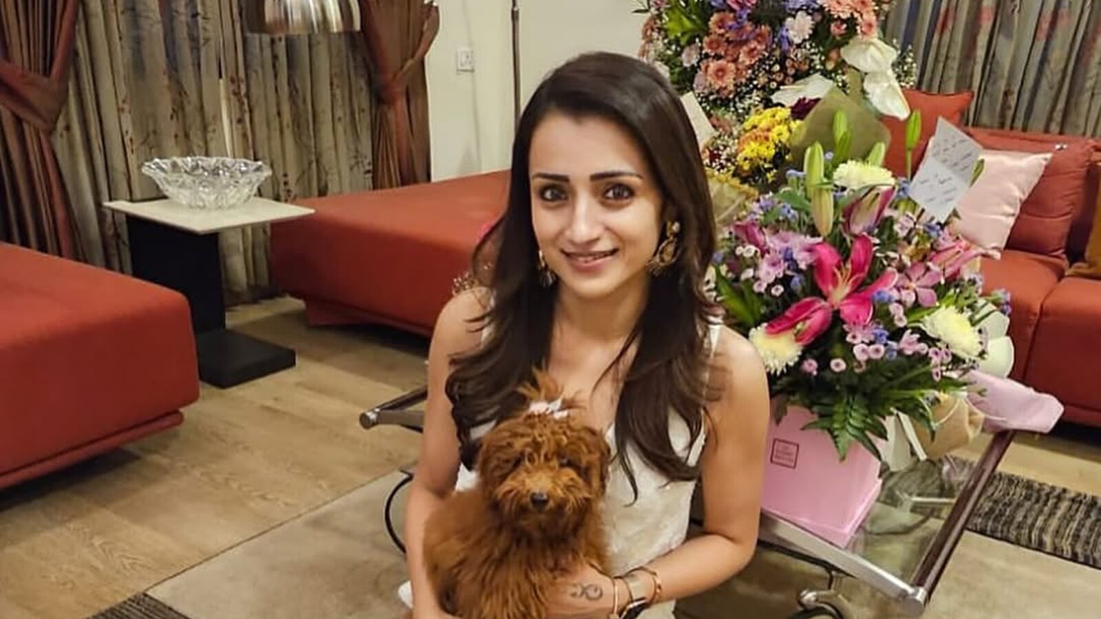 तृषा कृष्णन के 10 करोड़ के आलीशान घर की तस्वीरें वायरल, लक्जरी इंटीरियर ने फैंस को चौंकाया