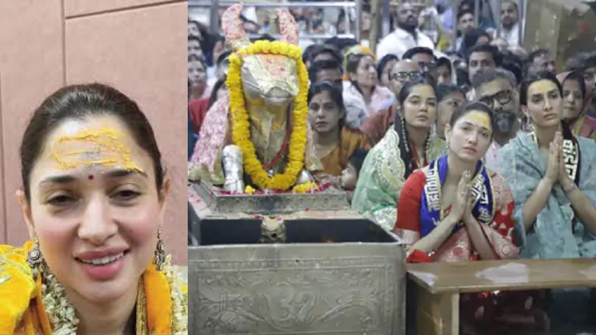 महाकाल भस्म आरती में पहुंचीं तमन्ना भाटिया, बोलीं- बाबा का बुलावा मिलना सबसे बड़ा सौभाग्य है